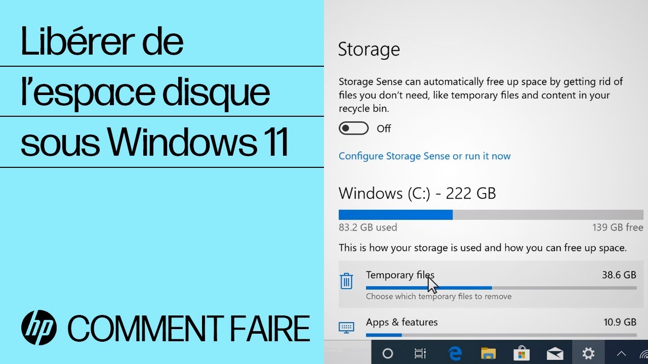 Comment Libérer De L espace Disque Dans Windows 11 Acapros fr