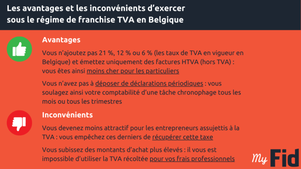 Franchise TVA Avantages et Inconvénients Acapros.fr